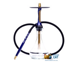 Кальян Alpha Hookah Model S Dark Blue (Синий Лаковый)